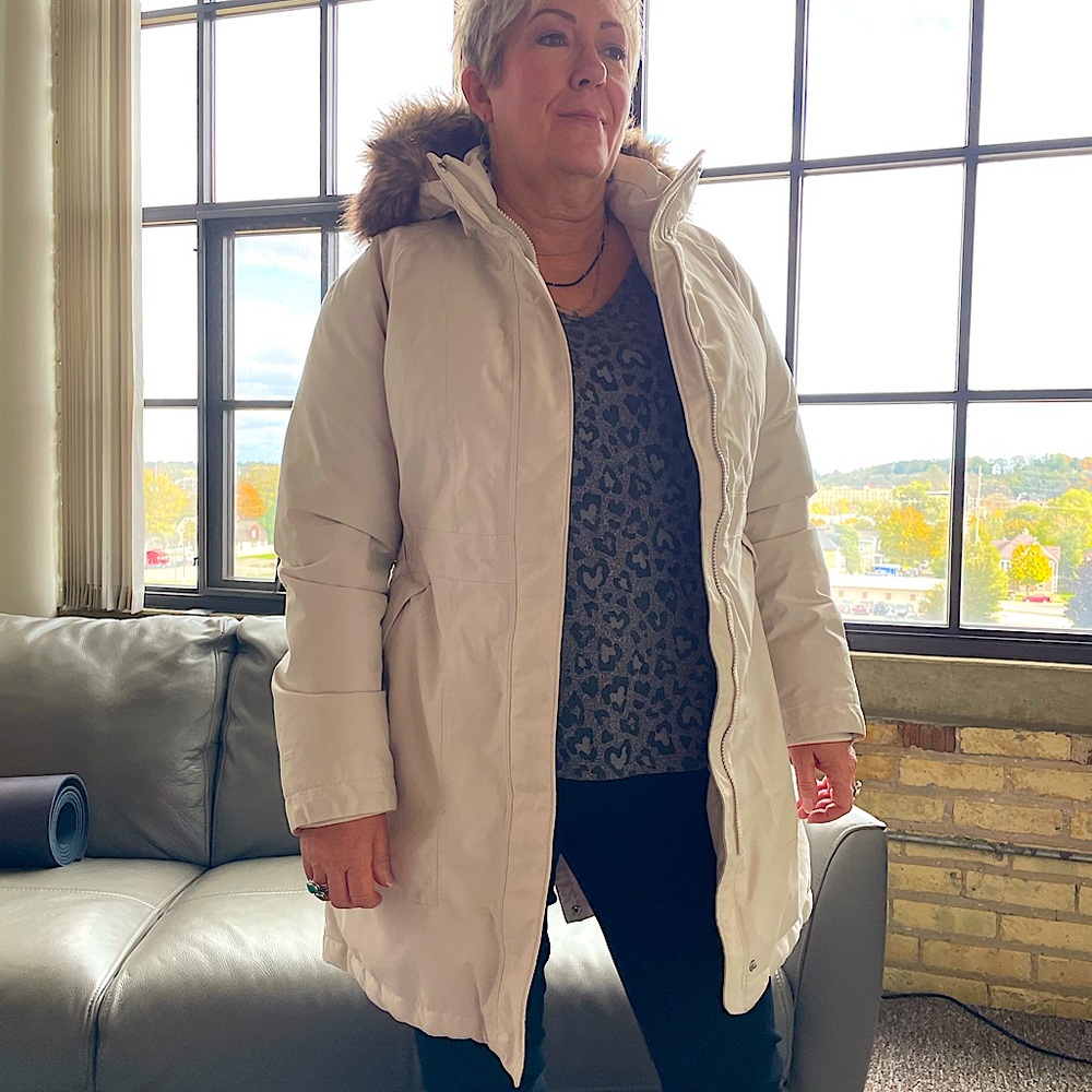 North Face HyVent down-filled winter coat. Sz XL